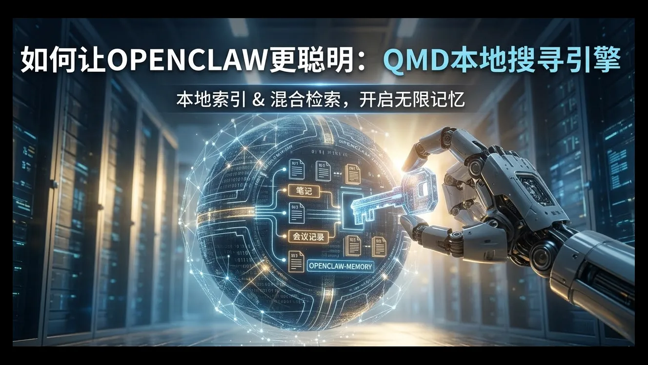 如何让OpenClaw更聪明:QMD本地搜寻引擎